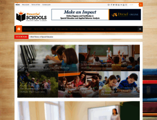 powerfulschools.org screenshot