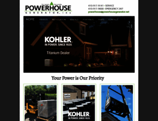 powerhousegenerator.net screenshot
