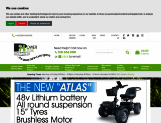 powerhousegolf.co.uk screenshot