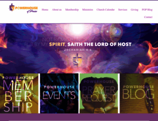 powerhouseofpraise.org screenshot