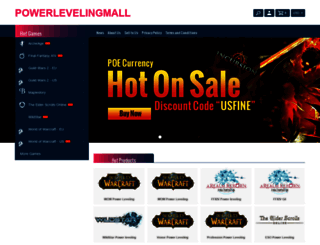 powerlevelingmall.com screenshot