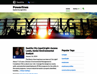 powerlines.seattle.gov screenshot
