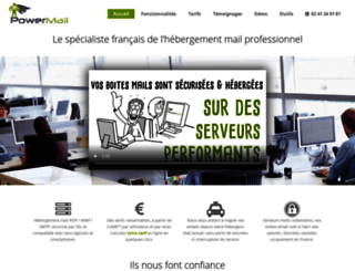 powermail.fr screenshot