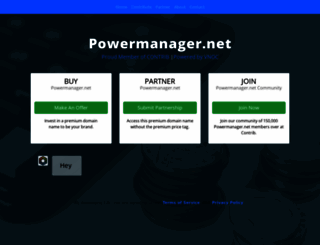 powermanager.net screenshot