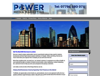 powermediamarketing.co.uk screenshot