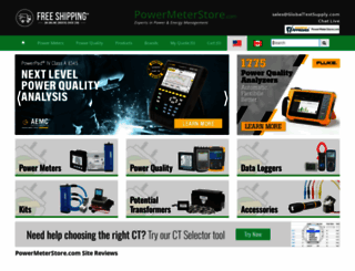 powermeterstore.com screenshot