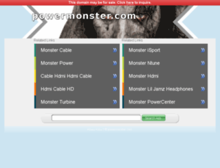 powermonster.com screenshot