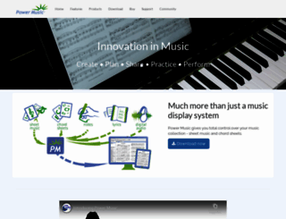 powermusicsoftware.com screenshot
