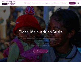 powerofnutrition.org screenshot