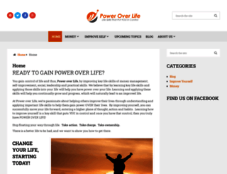 poweroverlife.com screenshot