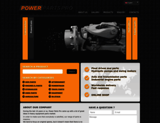 powerpartspro.com screenshot