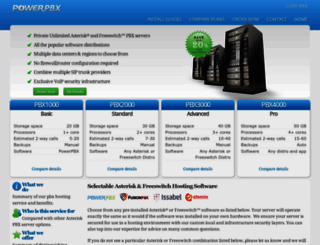 powerpbx.com screenshot