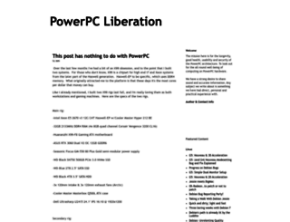 powerpcliberation.blogspot.com screenshot