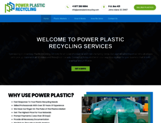 powerplasticrecycling.com screenshot
