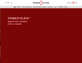 powerplate.co.nz screenshot