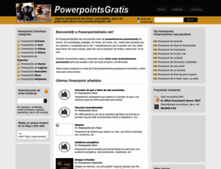 powerpointsgratis.net screenshot