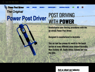 powerpostdriver.com screenshot
