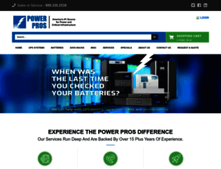 powerprosinc.com screenshot