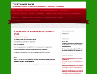 powerprt.wordpress.com screenshot
