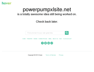 powerpumpxlsite.net screenshot