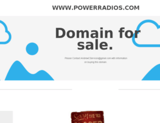 powerradios.com screenshot