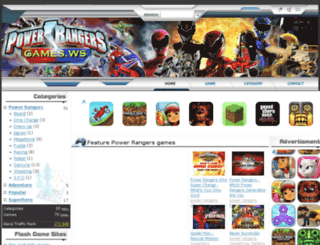 powerrangers.games235.com screenshot