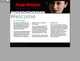 powerretouche.com screenshot