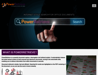 powerretrieve.solutions screenshot