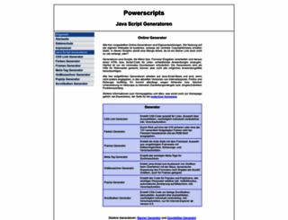 powerscripts.de screenshot