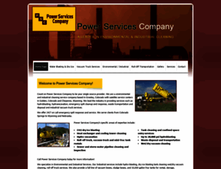 powerservicesonline.com screenshot
