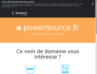 powersource.fr screenshot