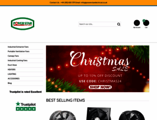powerstarelectricals.co.uk screenshot