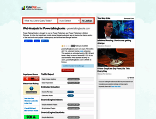 powertalkingbooks.com.cutestat.com screenshot
