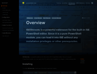 powertheshell.com screenshot