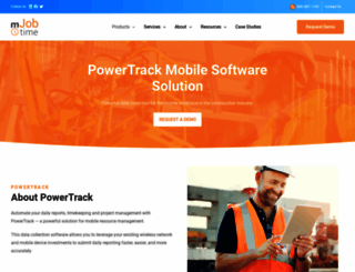 powertrackmobile.com screenshot