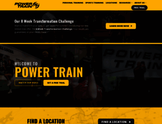 powertrainsports.com screenshot