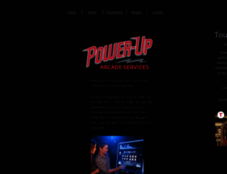 poweruparcade.com screenshot