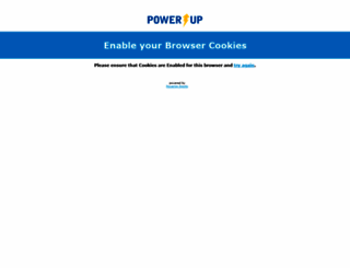 powerupsports.com screenshot