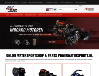 powerwatersports.nl screenshot