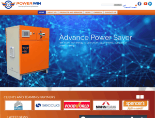 powerwin.co.in screenshot