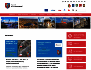 powiat-chrzanowski.pl screenshot