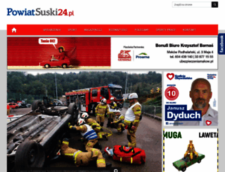 powiatsuski24.pl screenshot