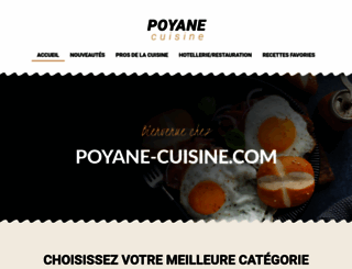 poyane-cuisine.com screenshot