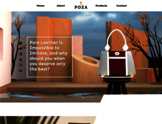 pozaleather.com screenshot