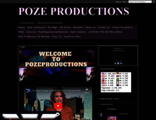 pozeproductions.com screenshot