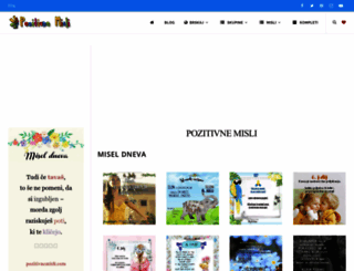 pozitivnemisli.com screenshot