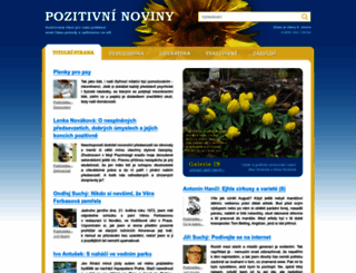pozitivni-noviny.cz screenshot