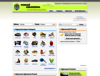 poznan.oglaszamy24.pl screenshot