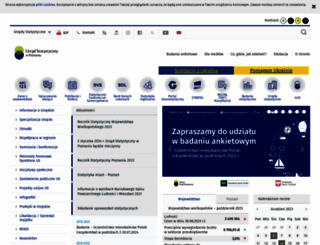 poznan.stat.gov.pl screenshot