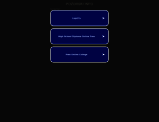 pozorski.info screenshot